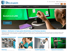 Tablet Screenshot of deltason.com